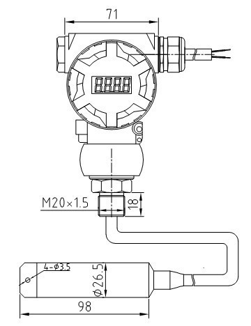 PTL602S尺寸圖 PTL602S尺寸圖