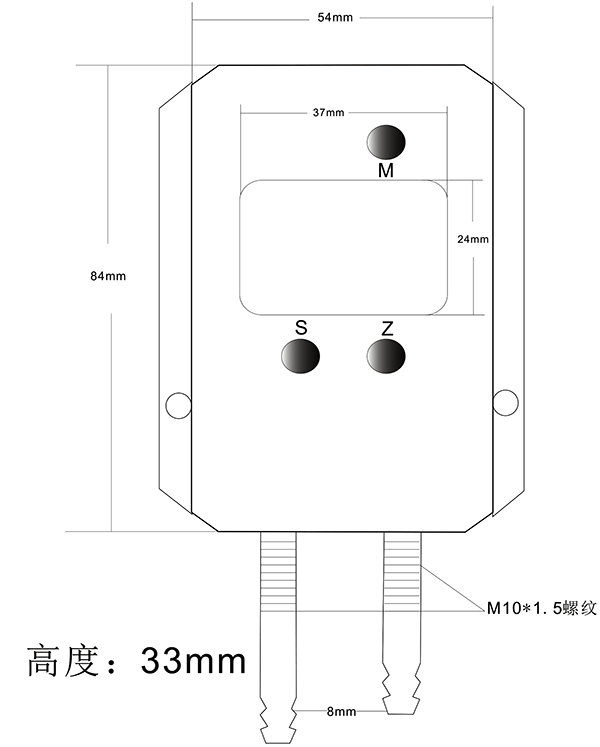PTL802S尺寸圖 PTL802S尺寸圖