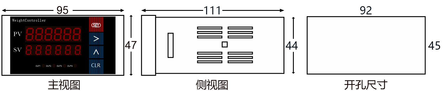 WCL-102尺寸圖 WCL-102尺寸圖